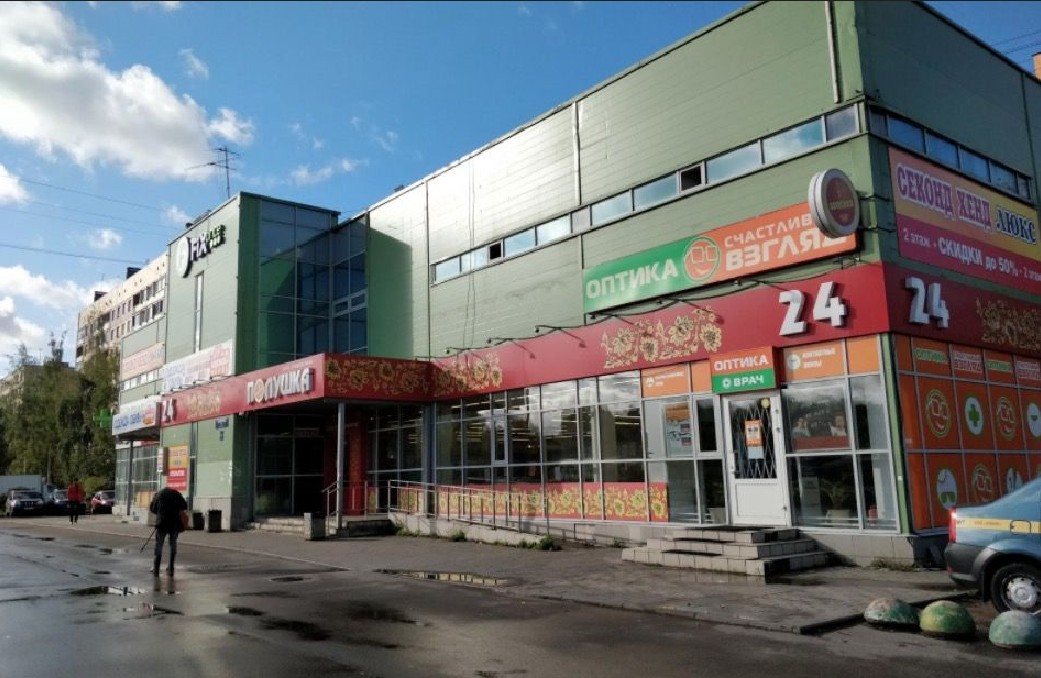 фасад дома, здание по адресу г Санкт-Петербург, ул Будапештская, д 53
